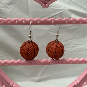 3D Basketball Earrings